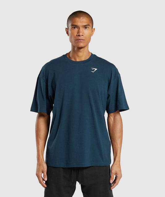 Playera Essential - Azul