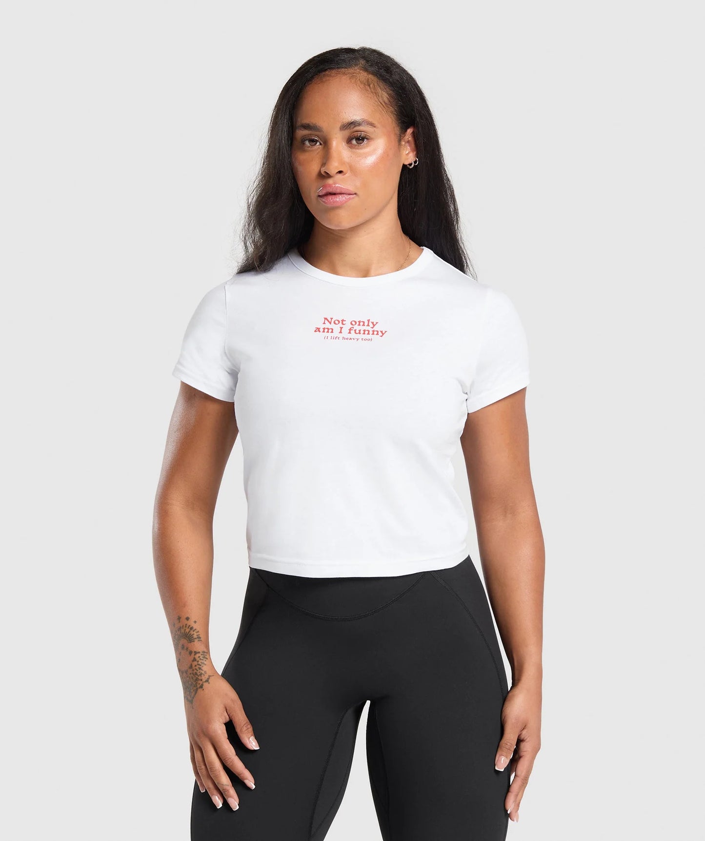 Playera Corta - Blanca