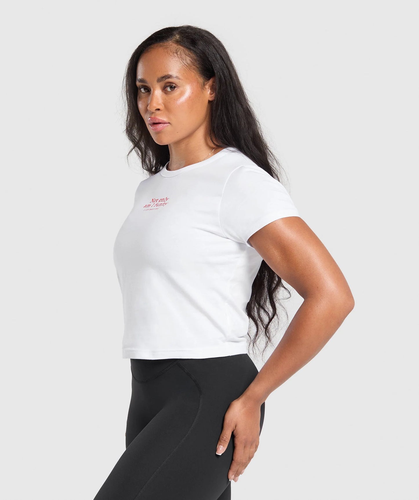 Playera Corta - Blanca