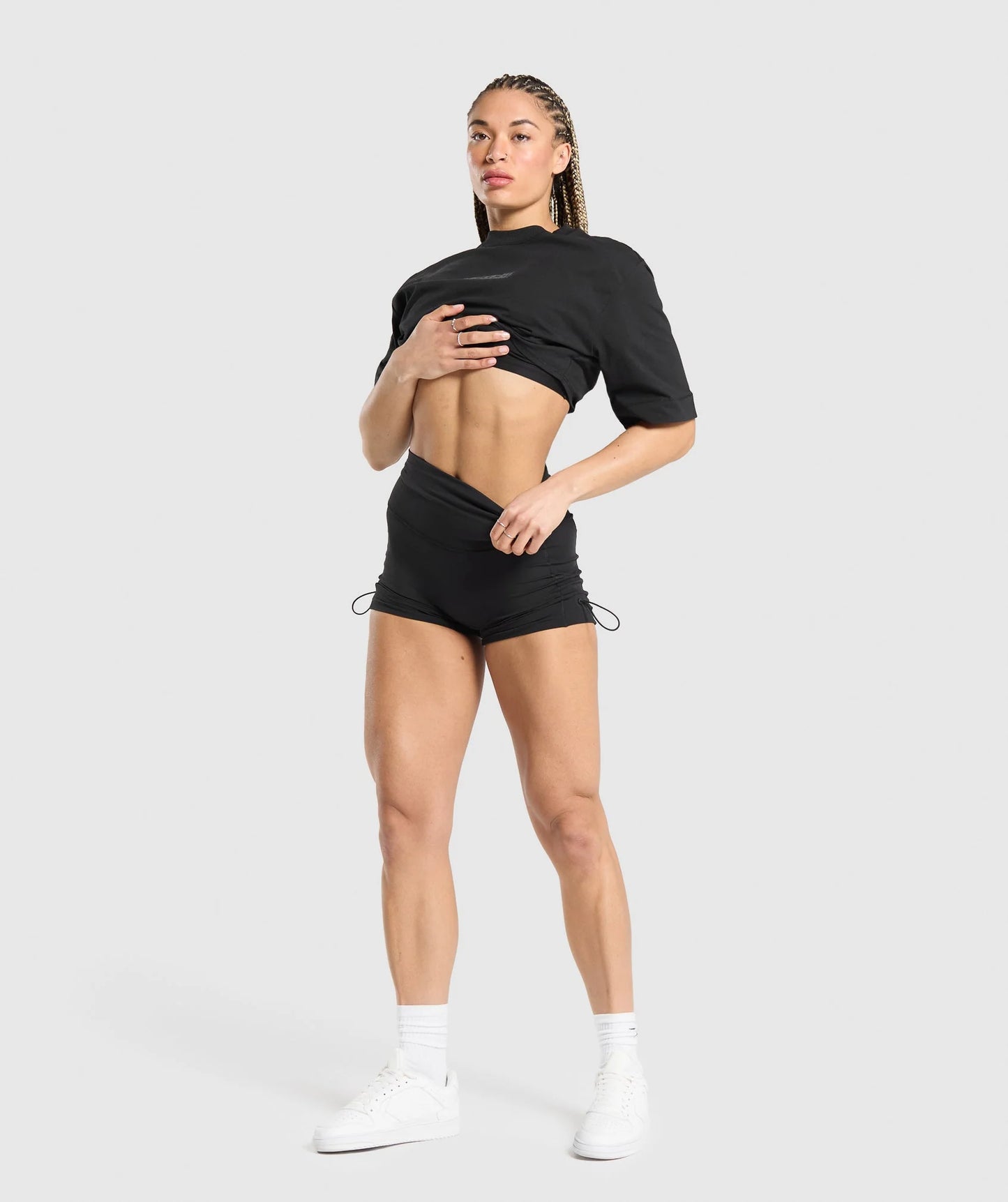 Lifting Baddie Boxy Crop Top