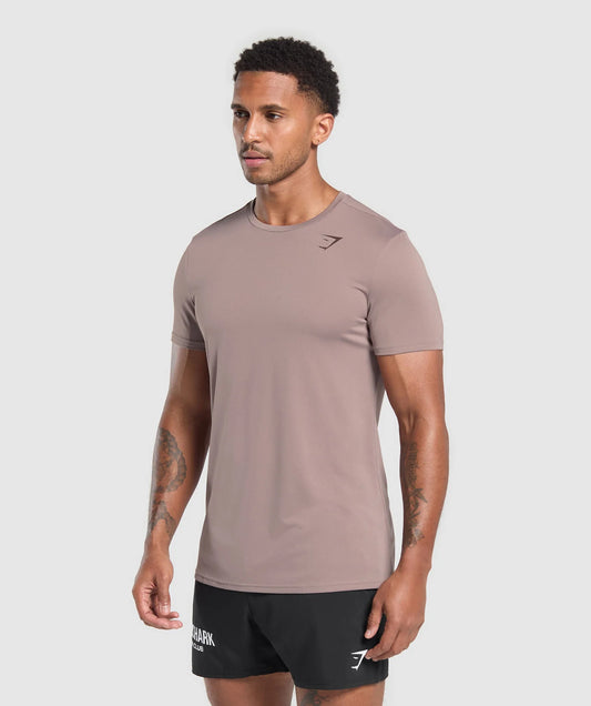 Running Dept. T Shirt - Powder Mauve