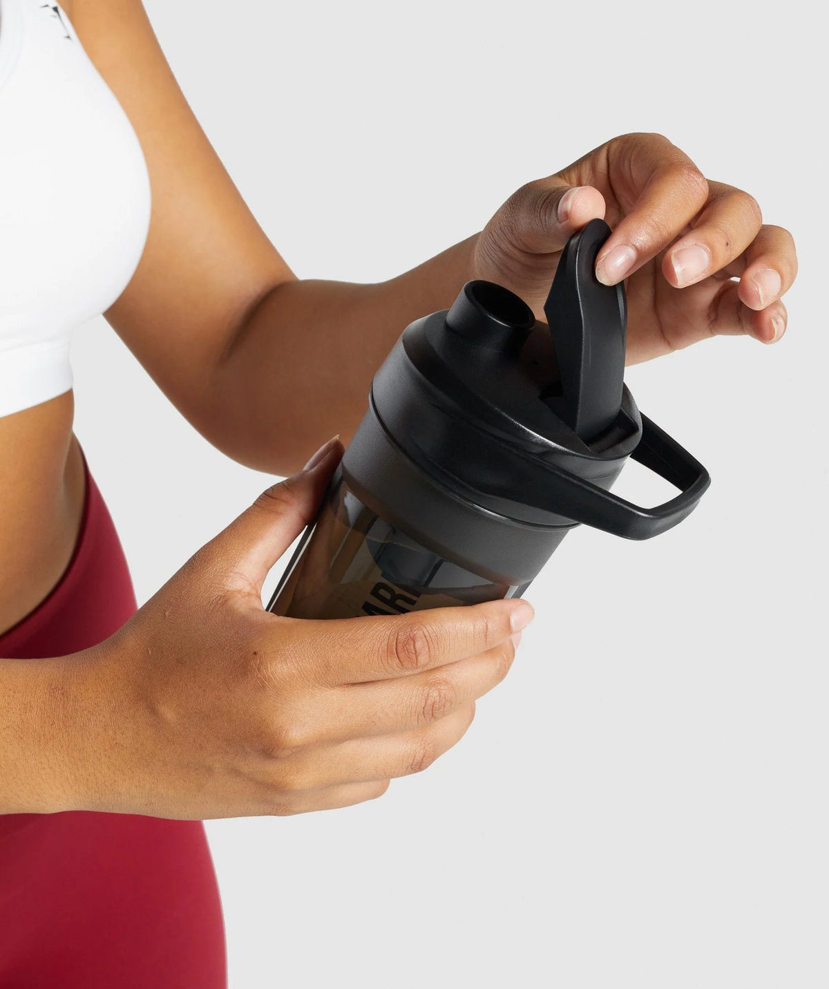 Botella Shaker 400ml - Negro