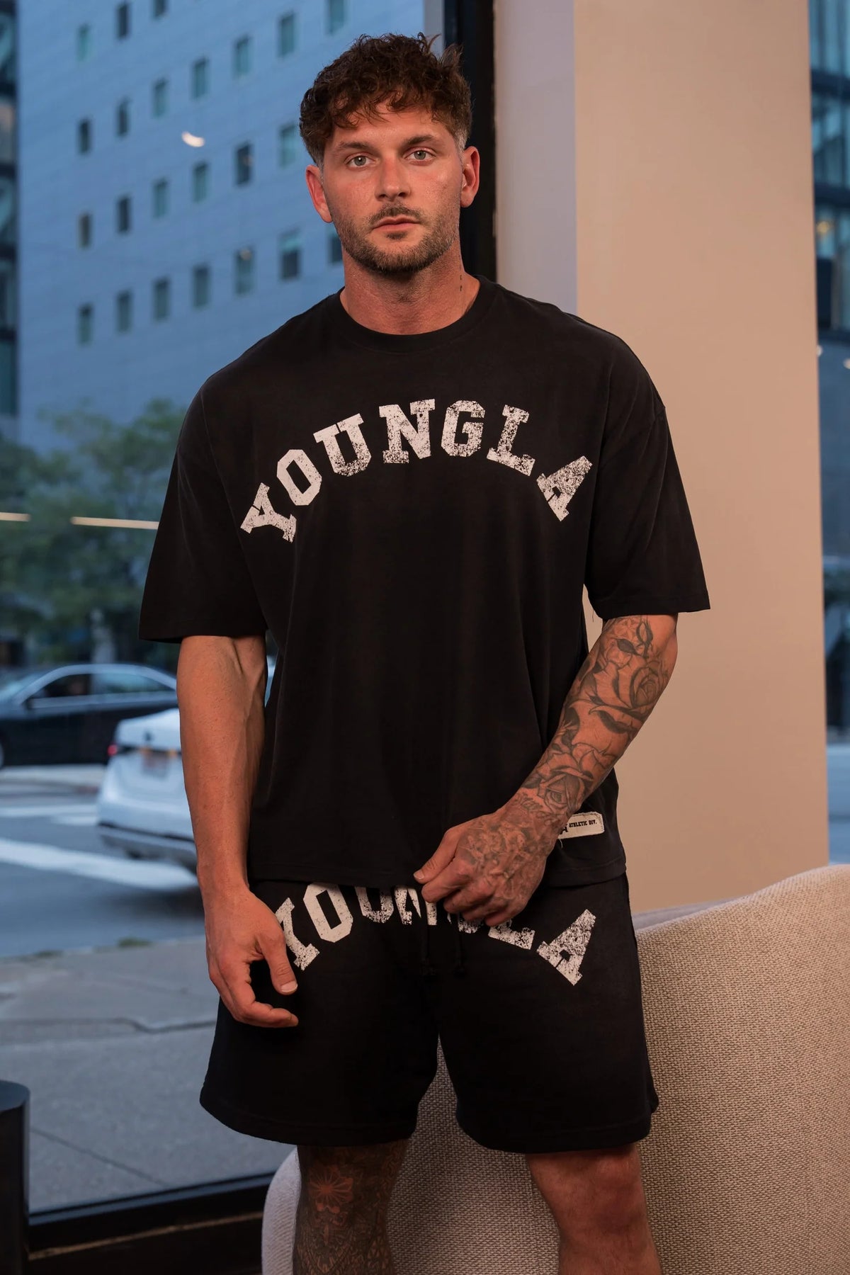 Playera Arc - Negra
