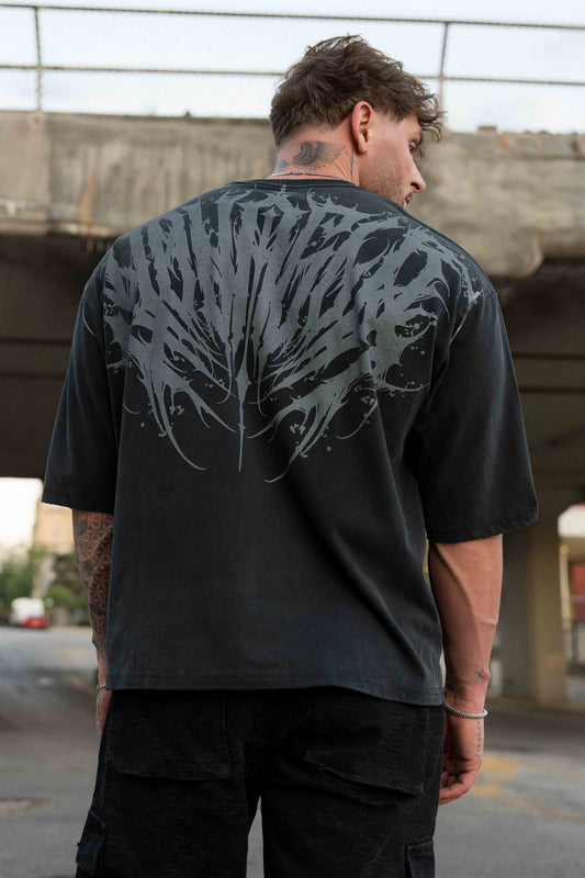 Camiseta Caos - Negra