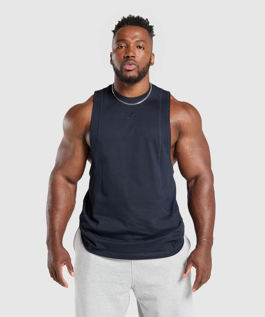 Premium Lifting Drop Arm Tank - Heavy Blue