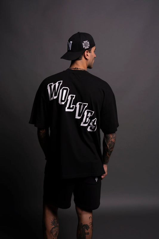 Playera “Journey” Premium Oversized - Negro