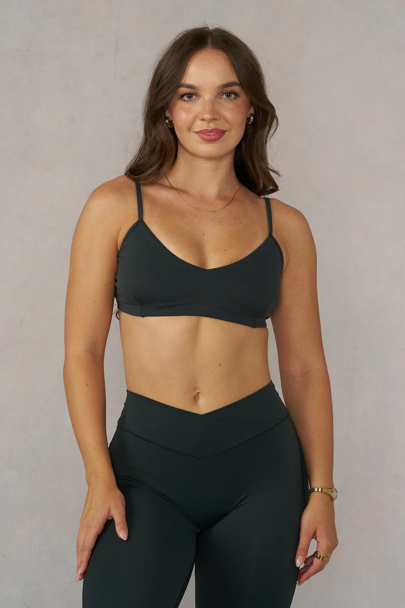 Bra Deportivo Vital - Verde Carbón