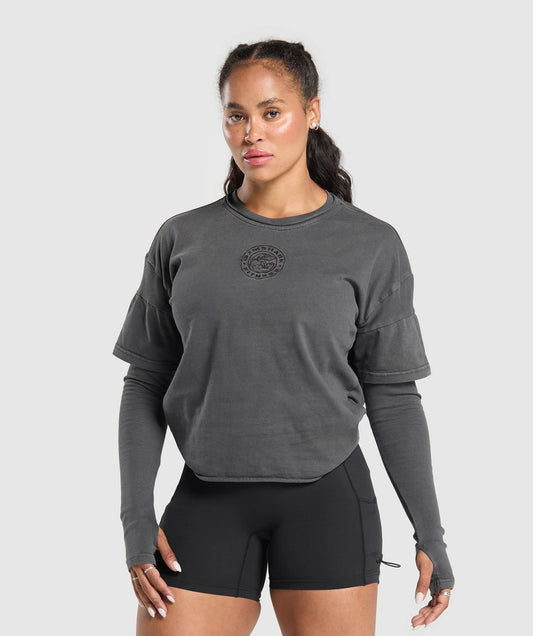 Hoodie Premium 2 en 1 - Gris