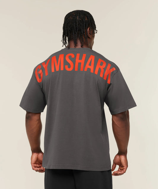 Playera Power - Gris Onyx