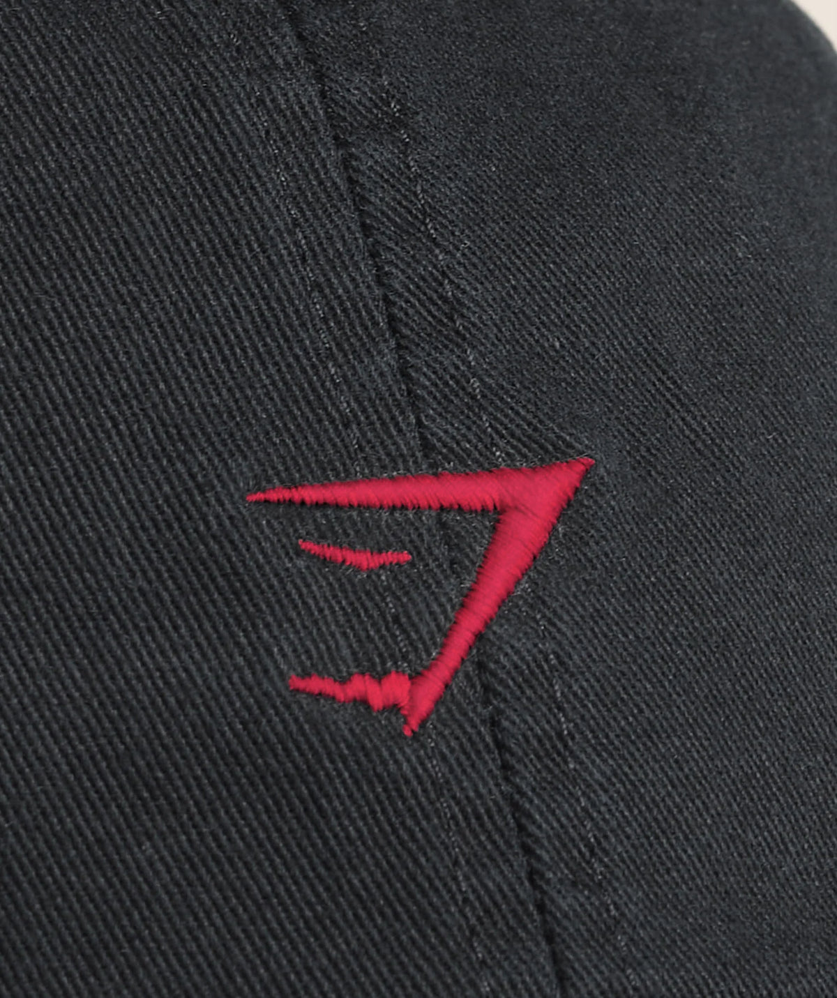 Gorra Relaxed - Negra/Rojo