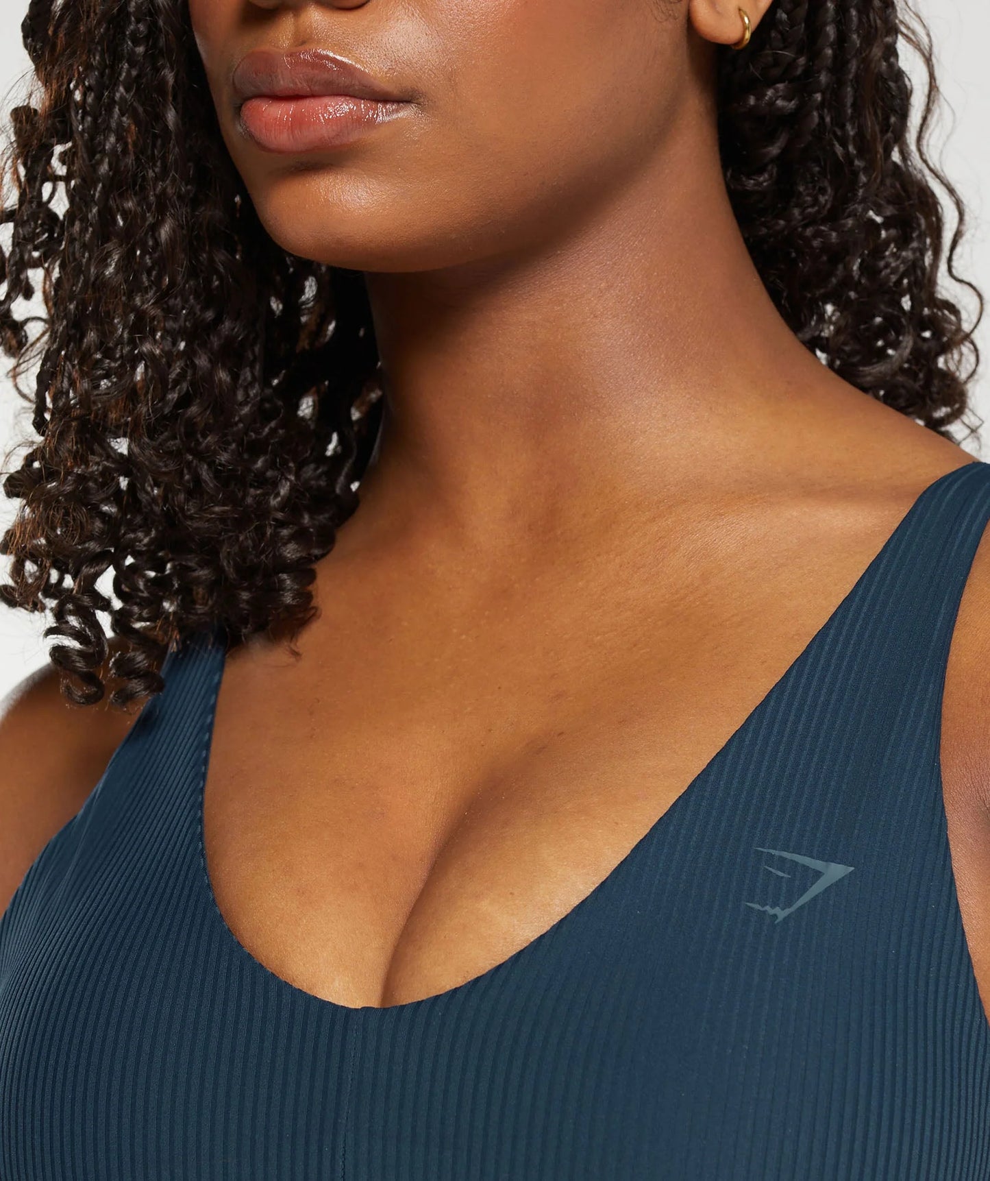 Gymshark Crossover Sports Bra - Navy