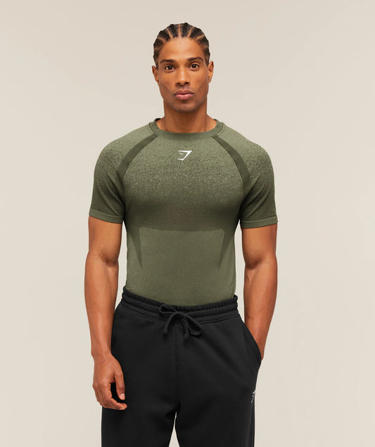 Playera Compresión Shadow - Verde