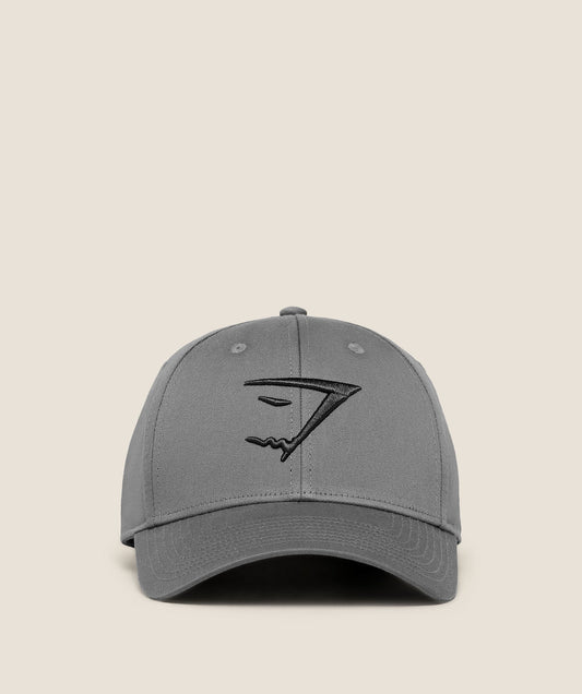 Gorra Con Logo - Gris/Negro