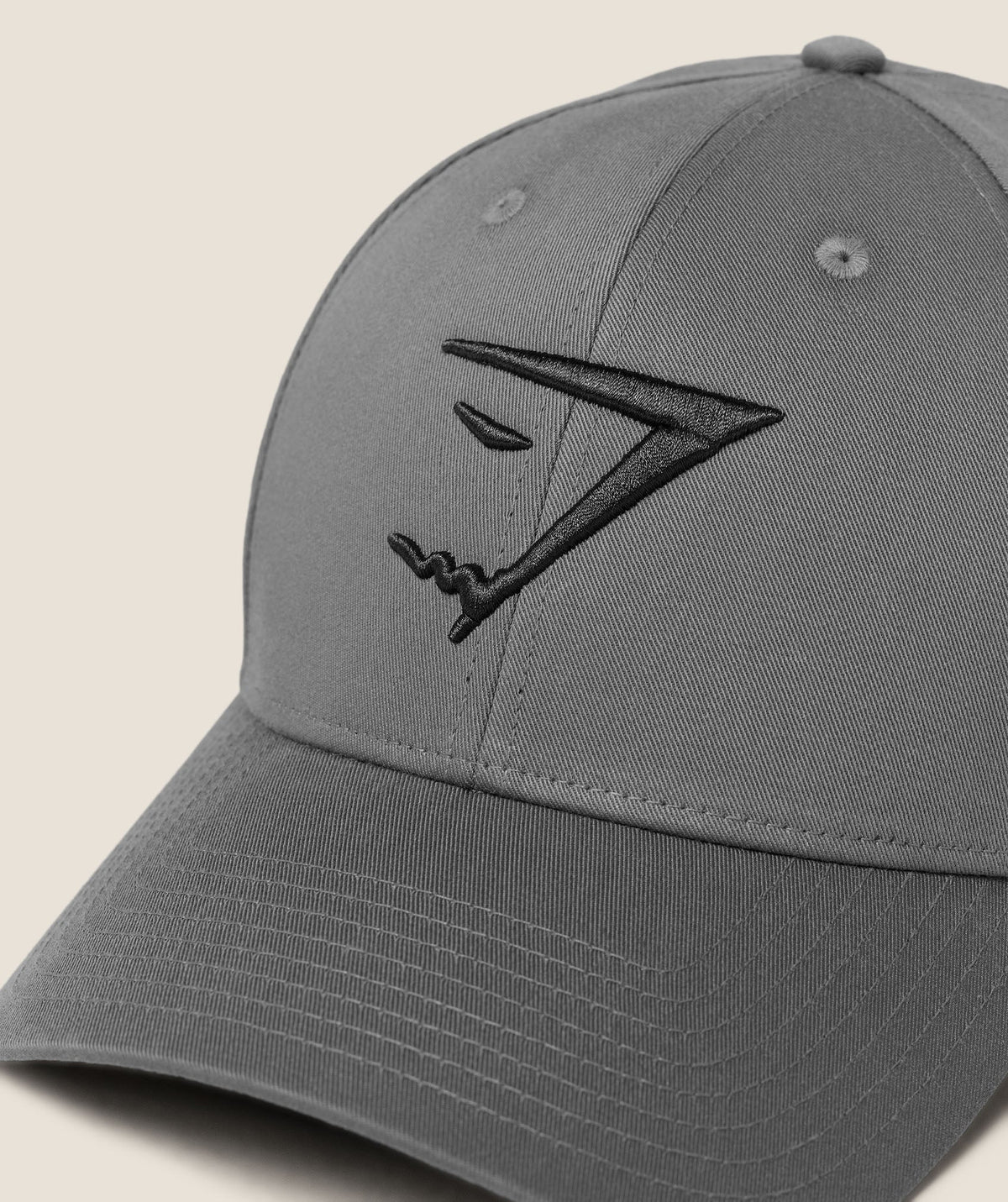 Gorra Con Logo - Gris/Negro
