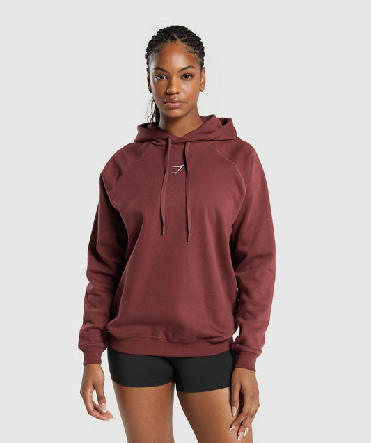 TRAINING OVERSIZED FLEECE HOODIE