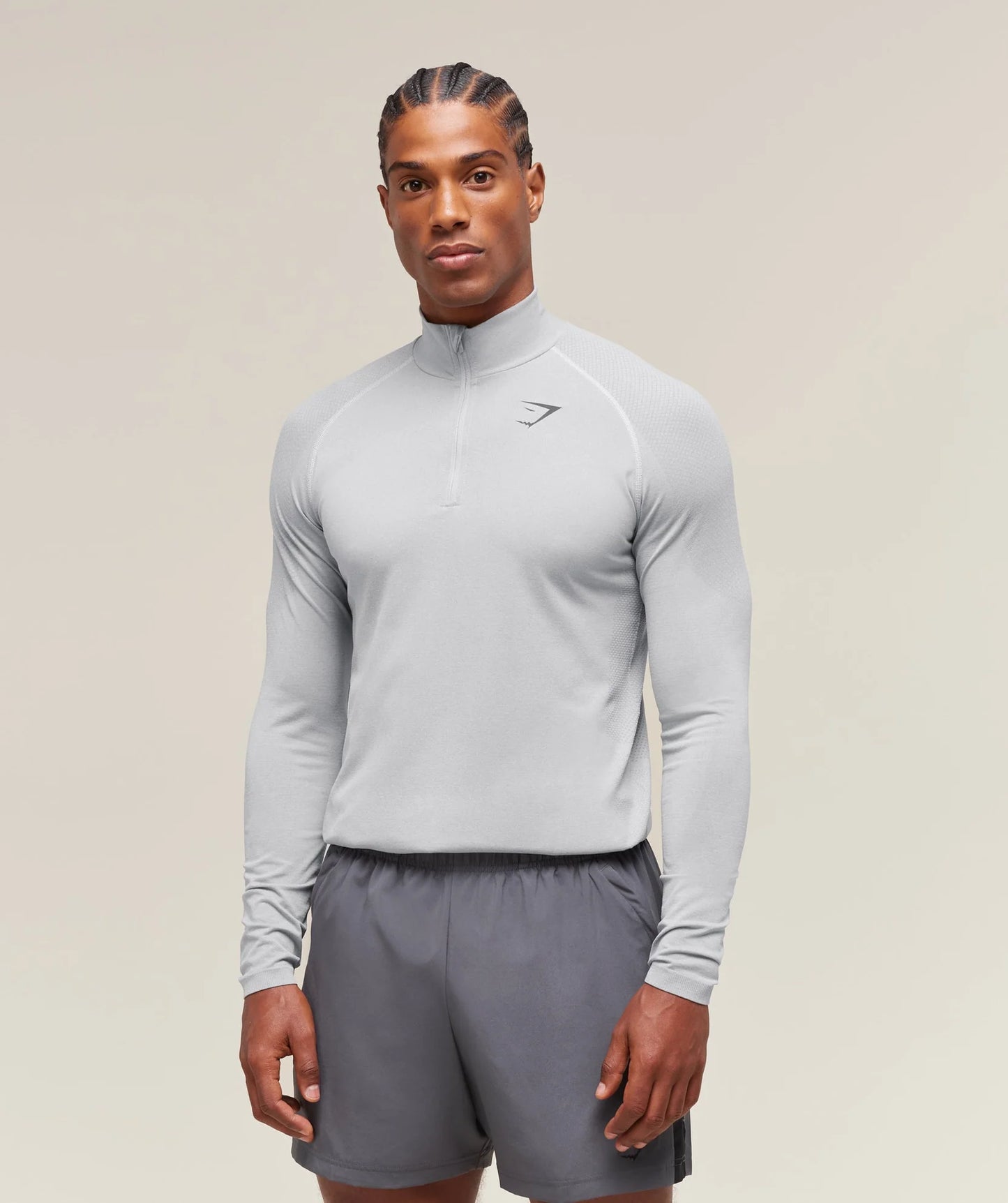 Hoodie Vital 1/4 Zip - Gris