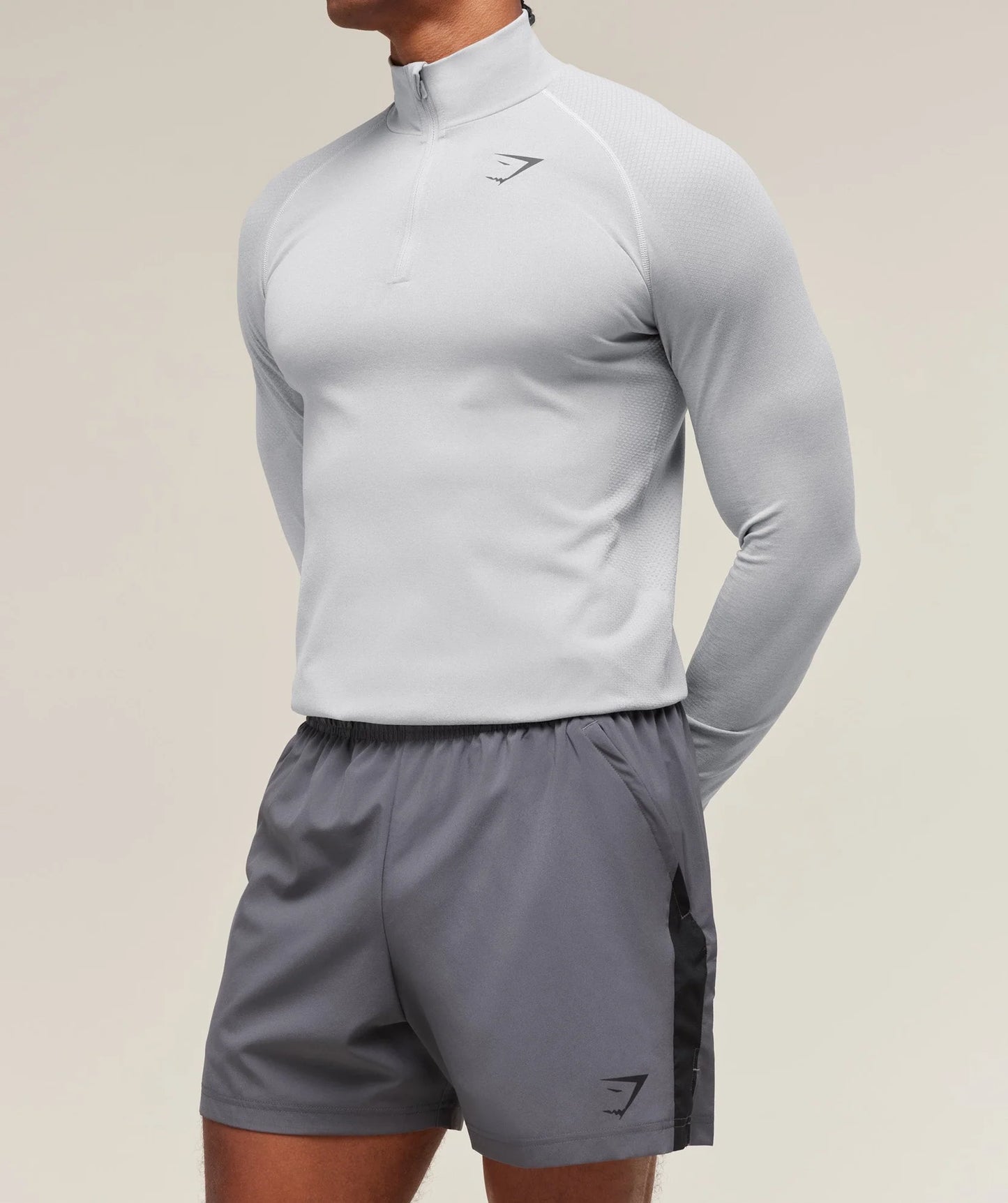 Hoodie Vital 1/4 Zip - Gris