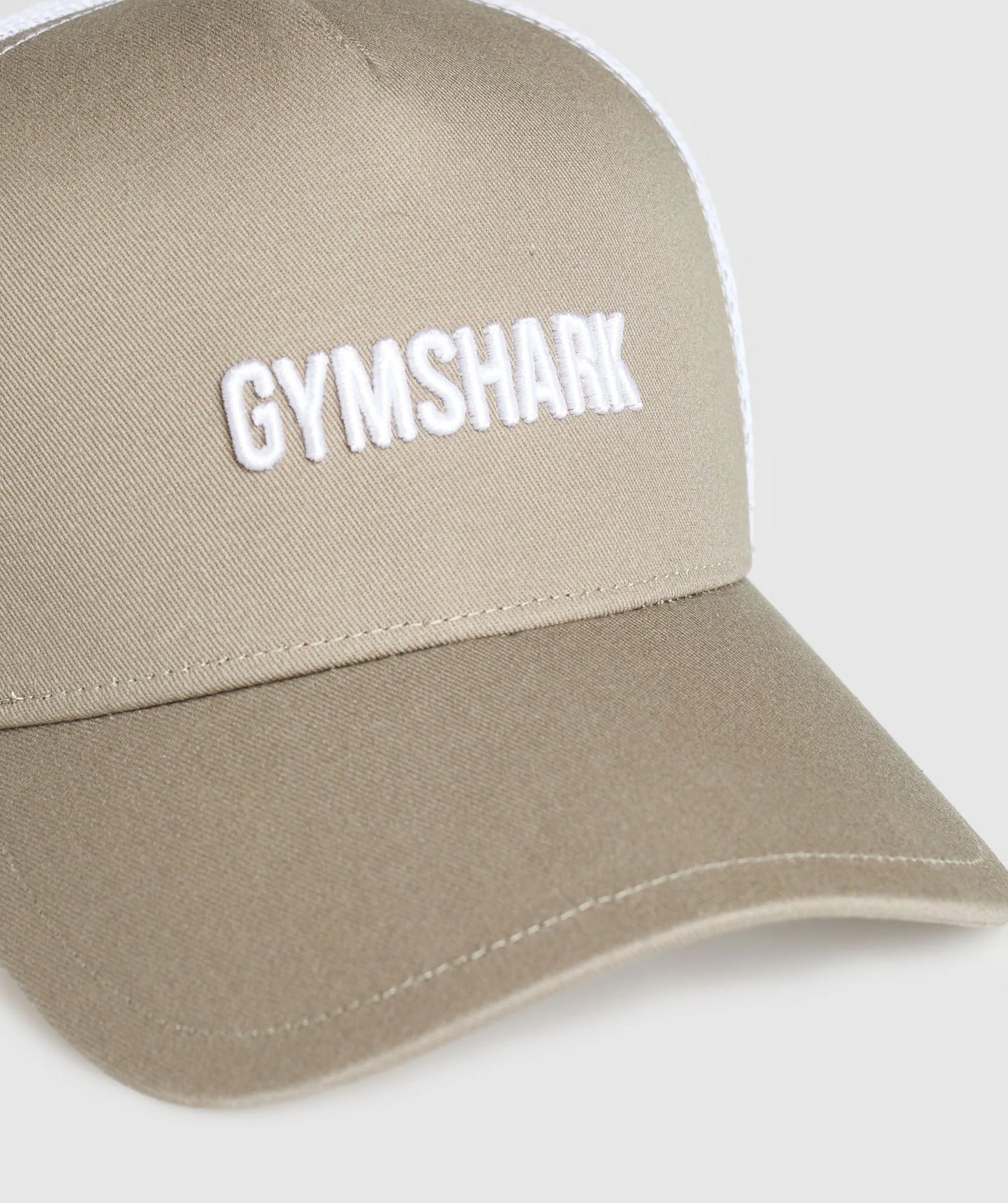 Gymshark Wordmark Trucker Cap - Chalk Green