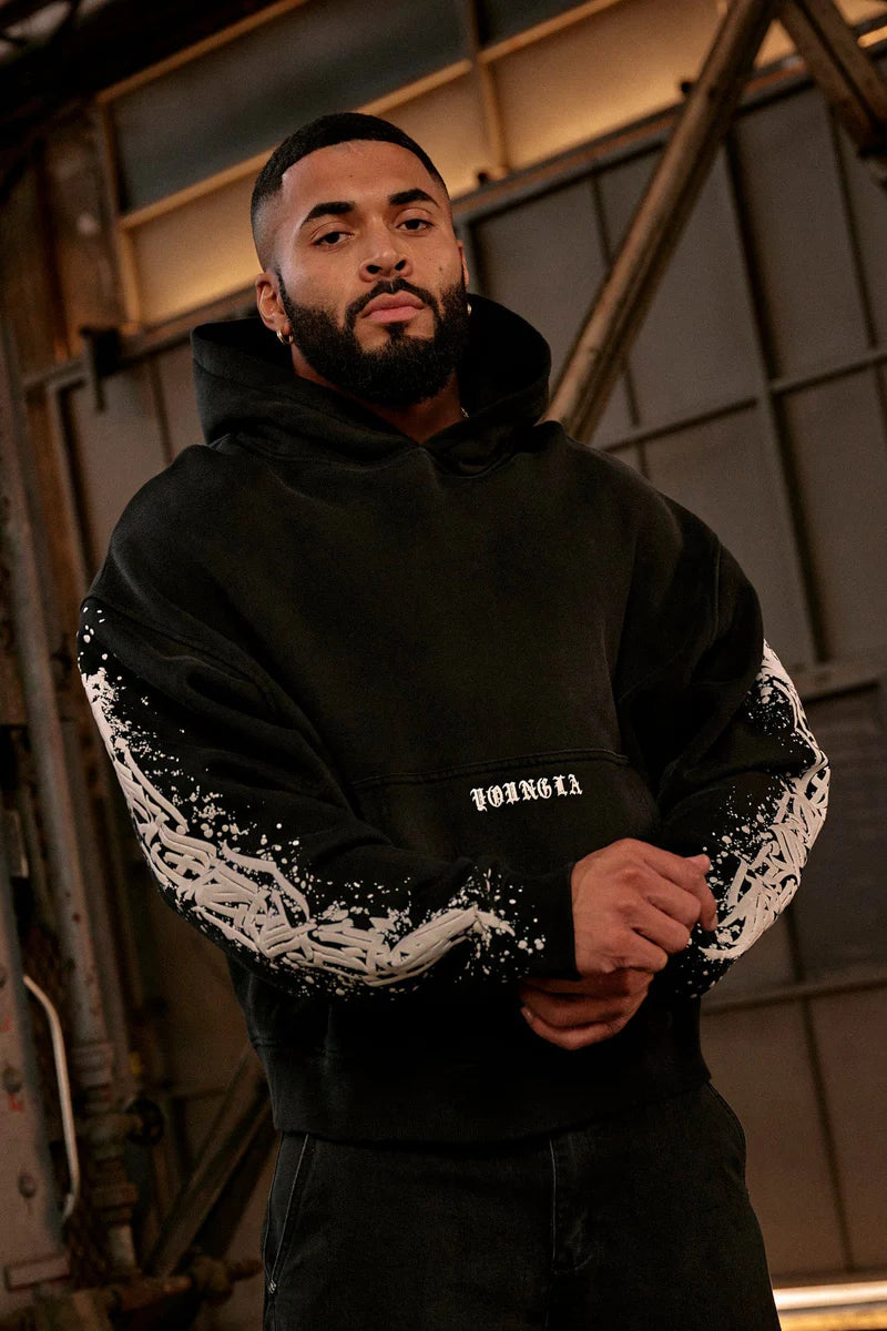 Hoodie Cyclone - Negra
