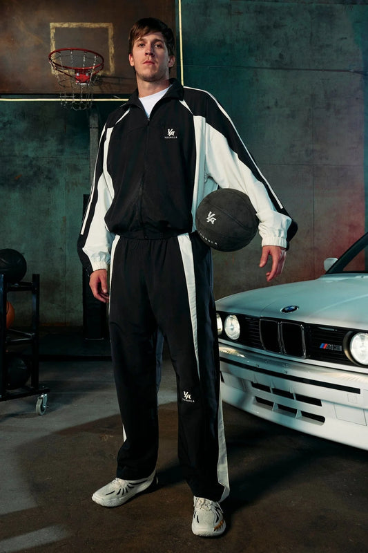 Jogger Deportivo Fight - Negro/Blanco