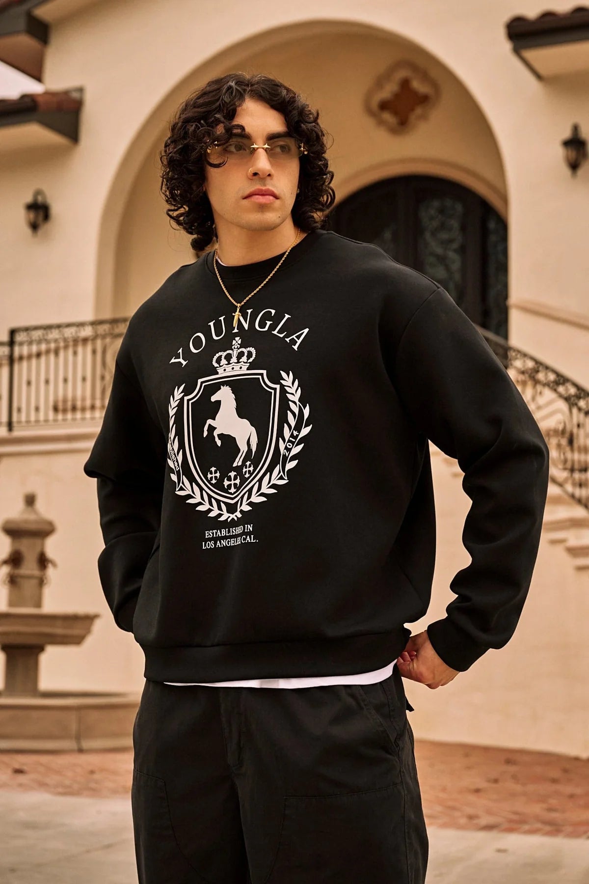 Suéter Old Money - Negro