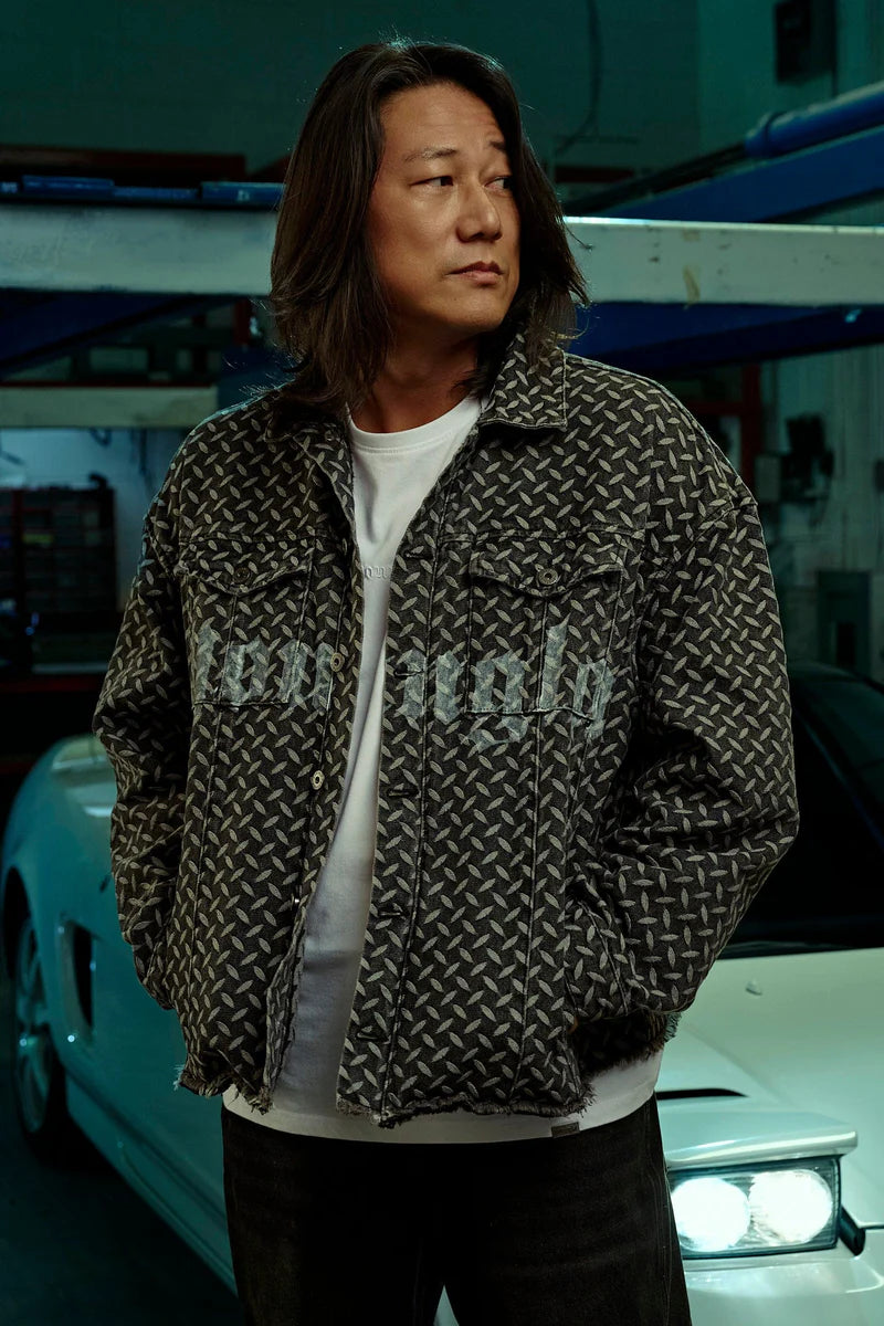Chaqueta Denim - Negra Deslavada