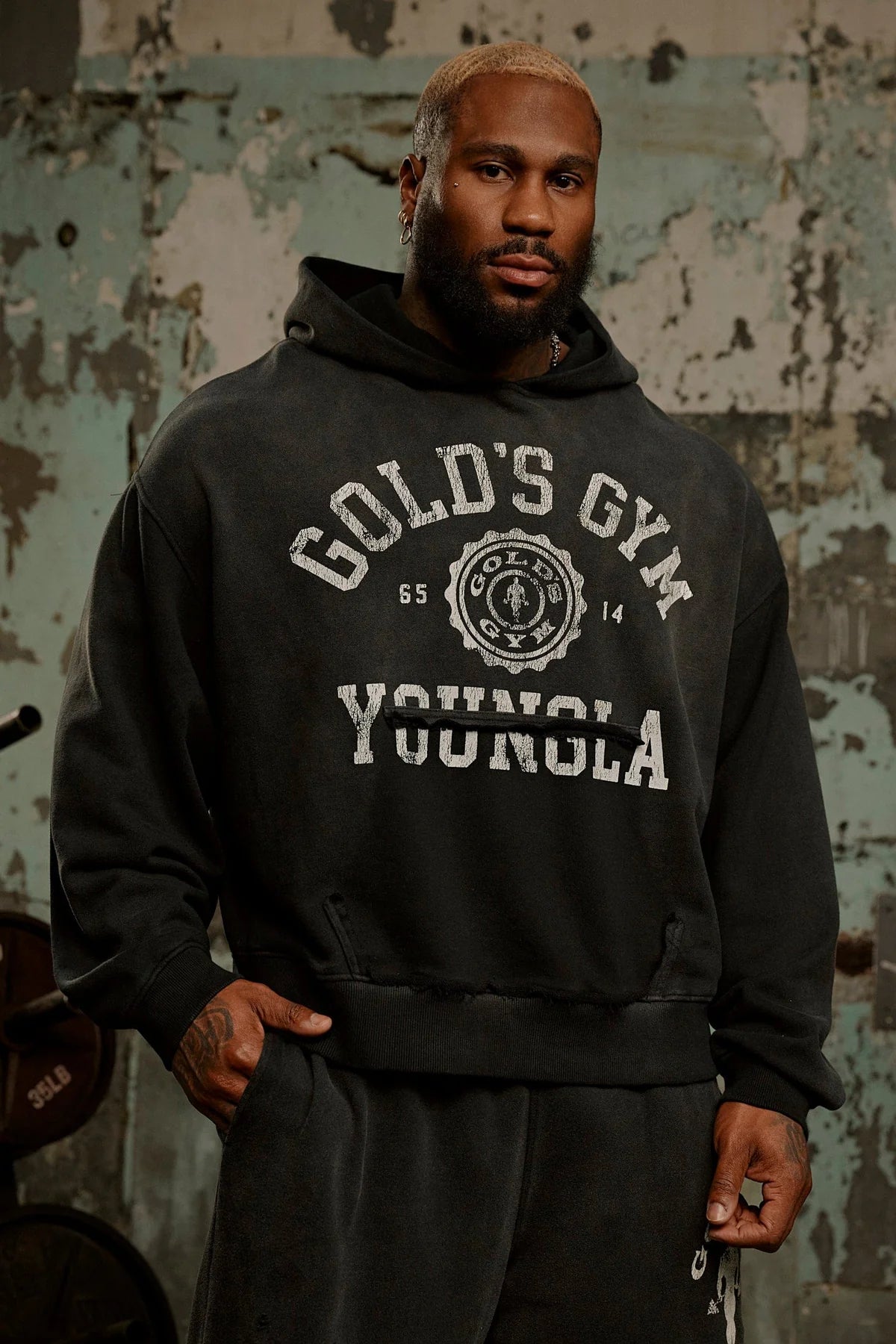 Hoodie Gold´s Legacy - Negra