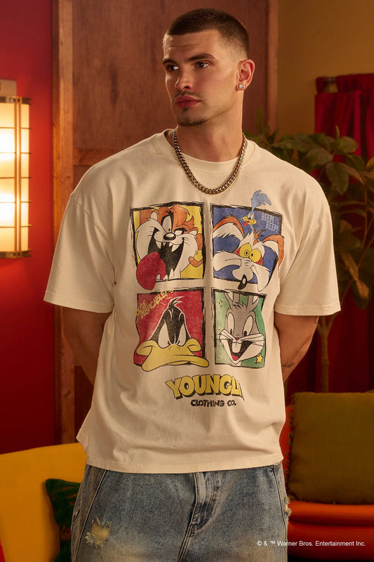 Playera Looney Tunes - Beige