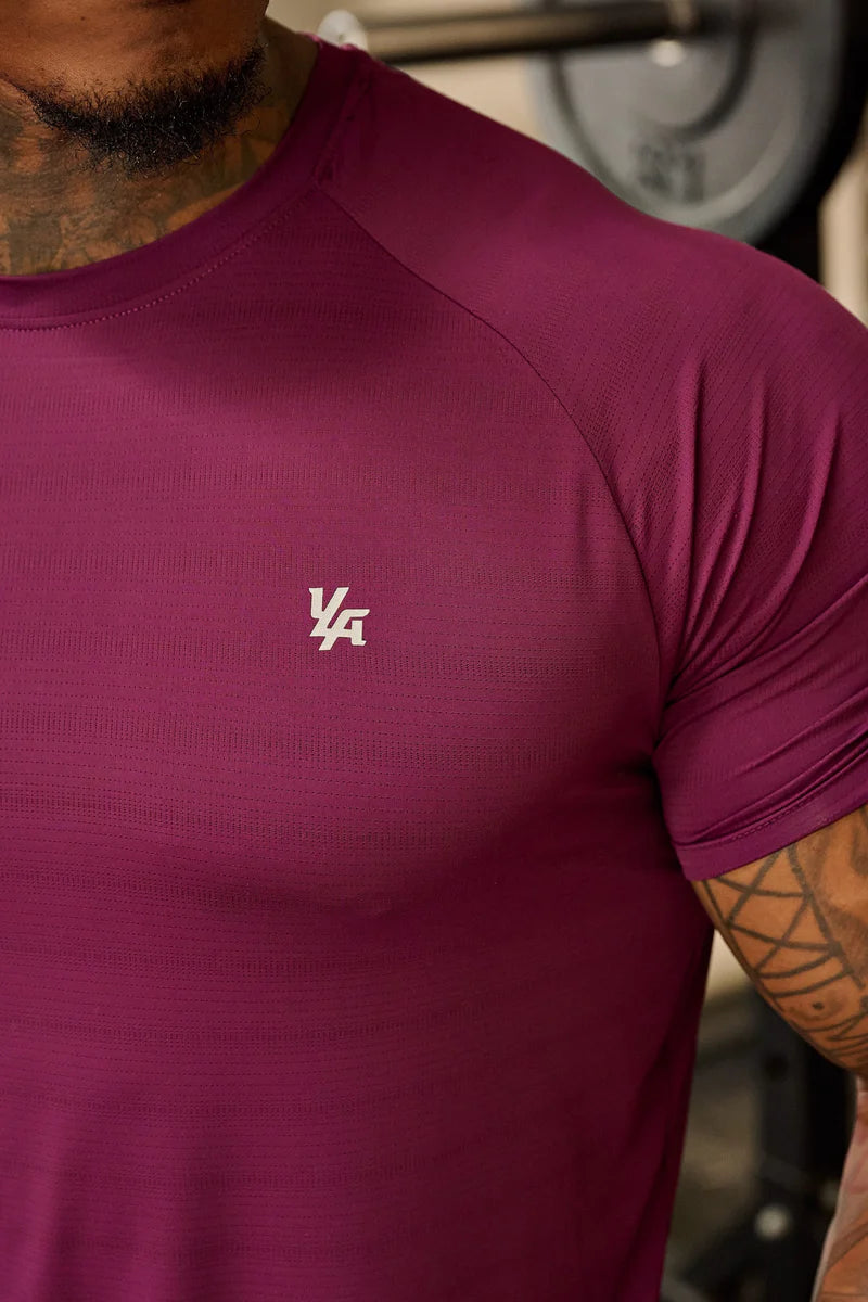 Playera Compresión Liquid - Uva