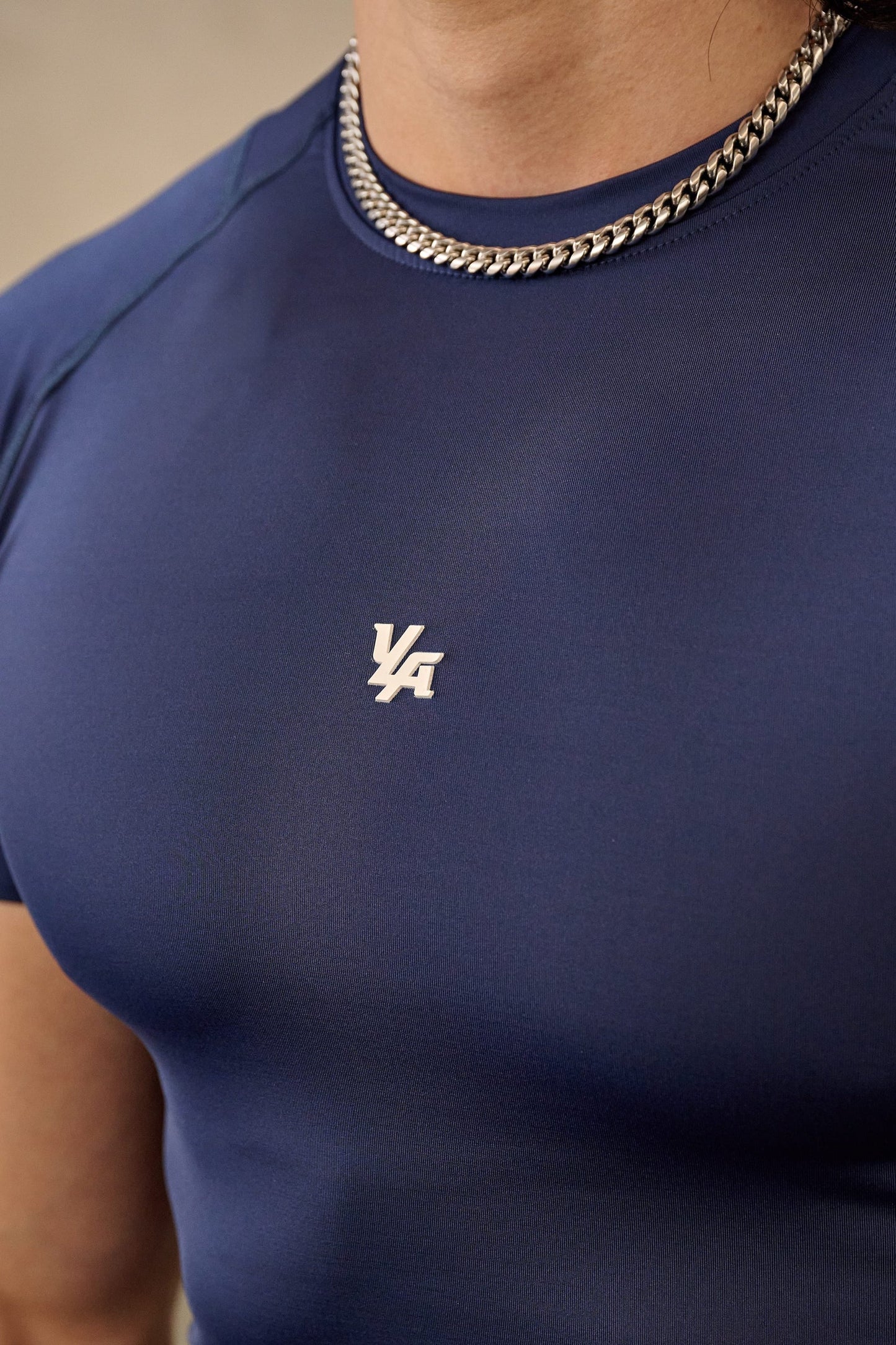 Playera Compresión Posture - Azul