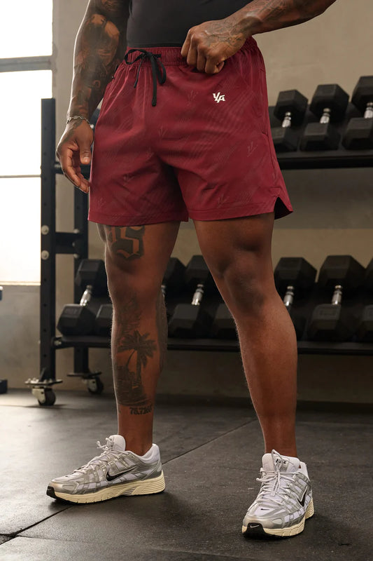 Short Reflectivo Fitness - Vino
