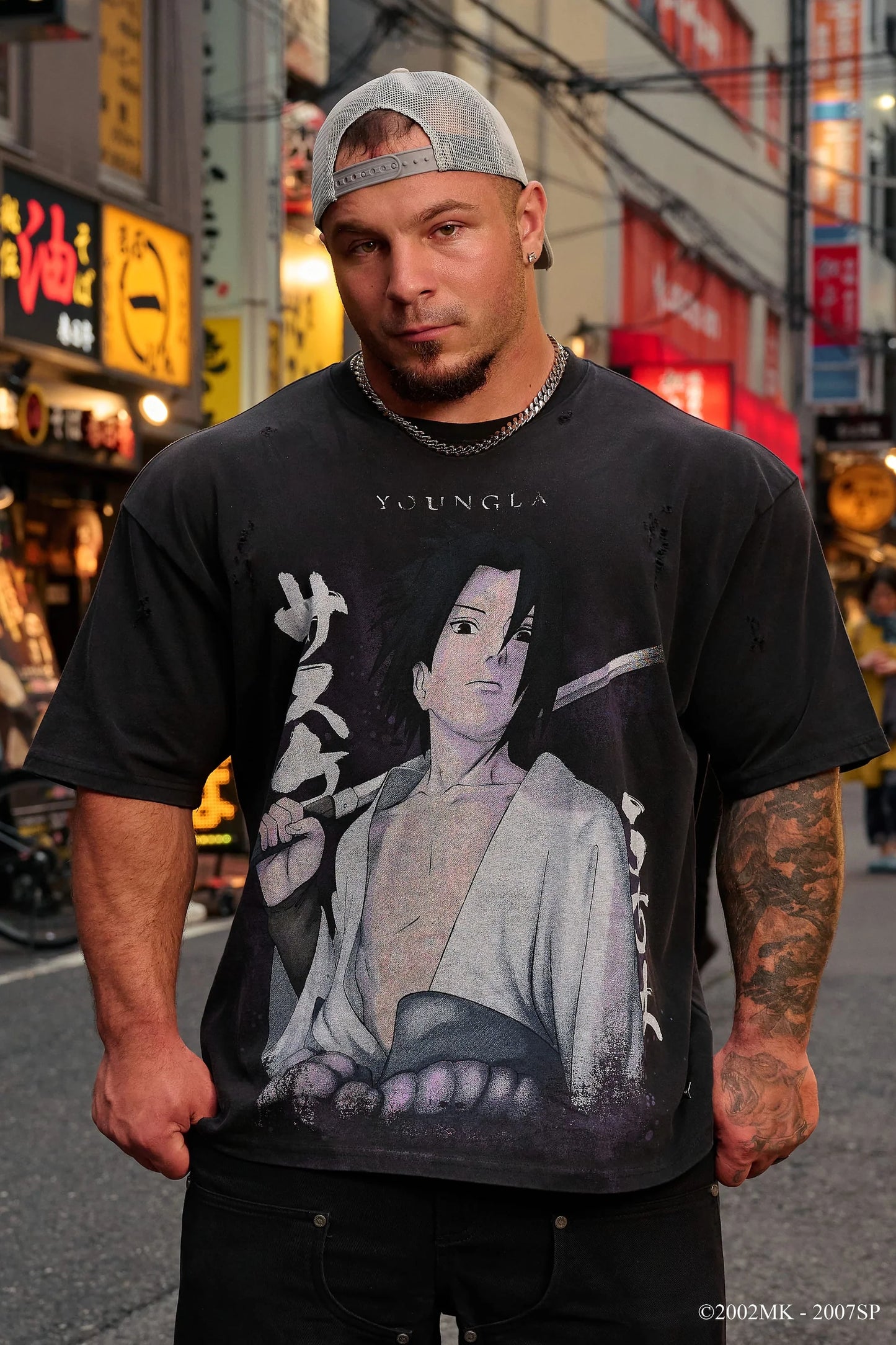 Playera Naruto x Youngla - Sasuke