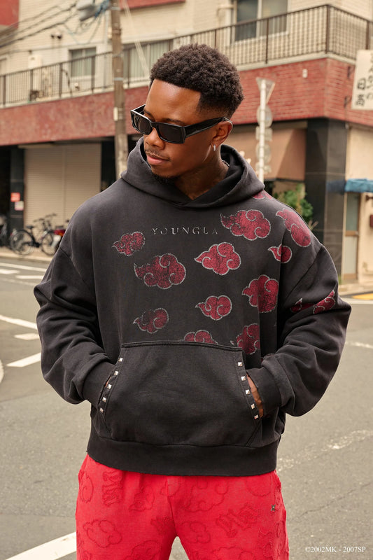 Hoodie Youngla x Naruto Stud - Akatsuki