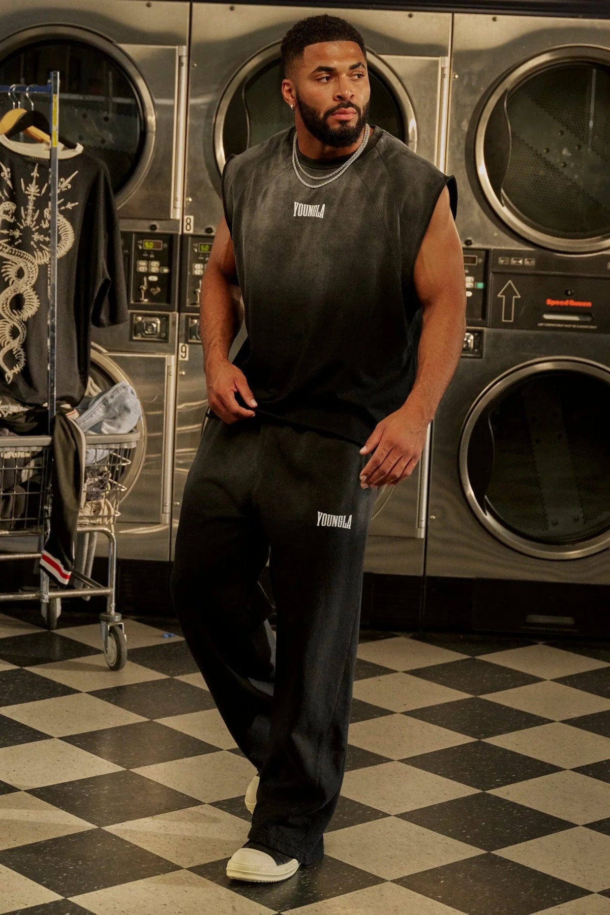 Jogger Stellar - Negro Deslavado