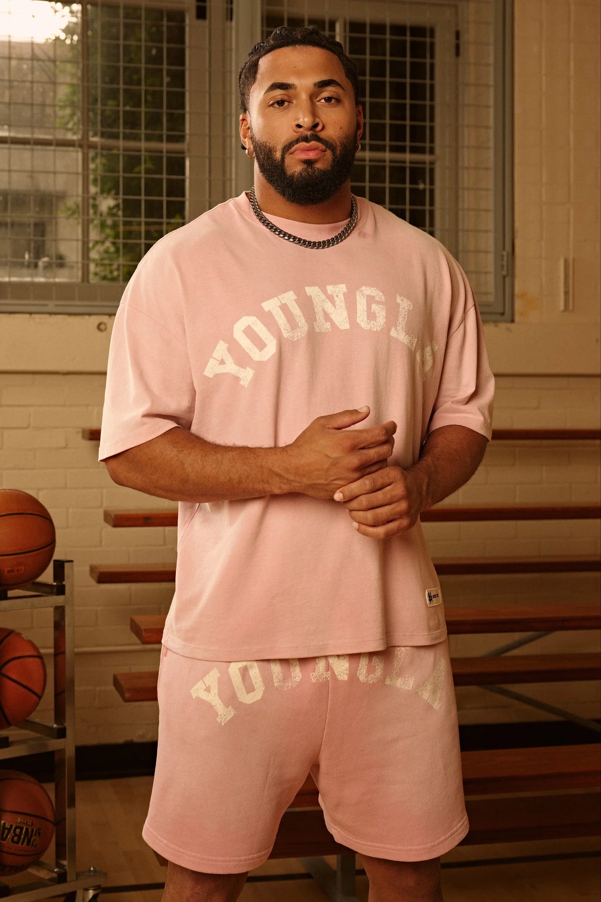 Playera Arc - Rosa