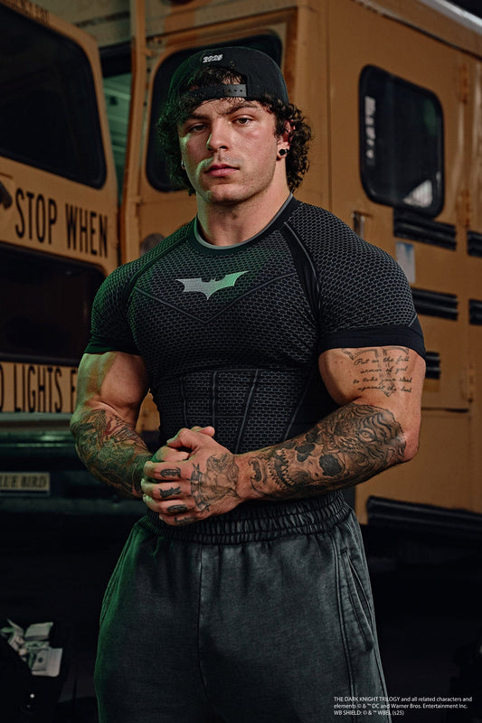 Playera Compresión Batman - Negra