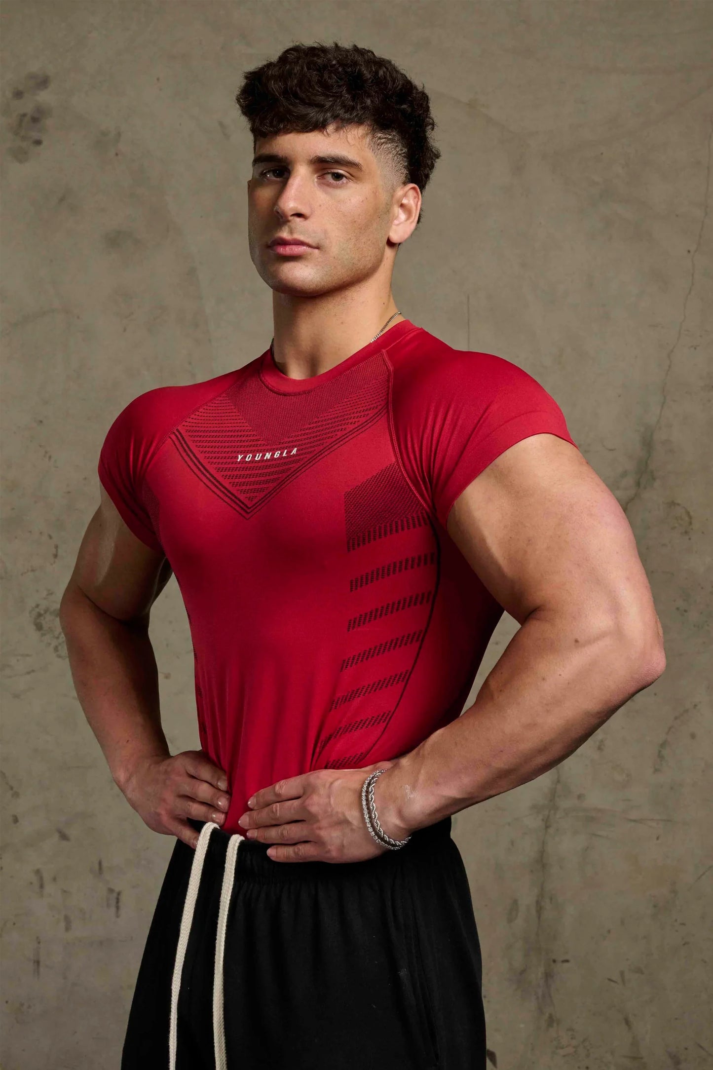 Playera Compresión Superhero - Roja