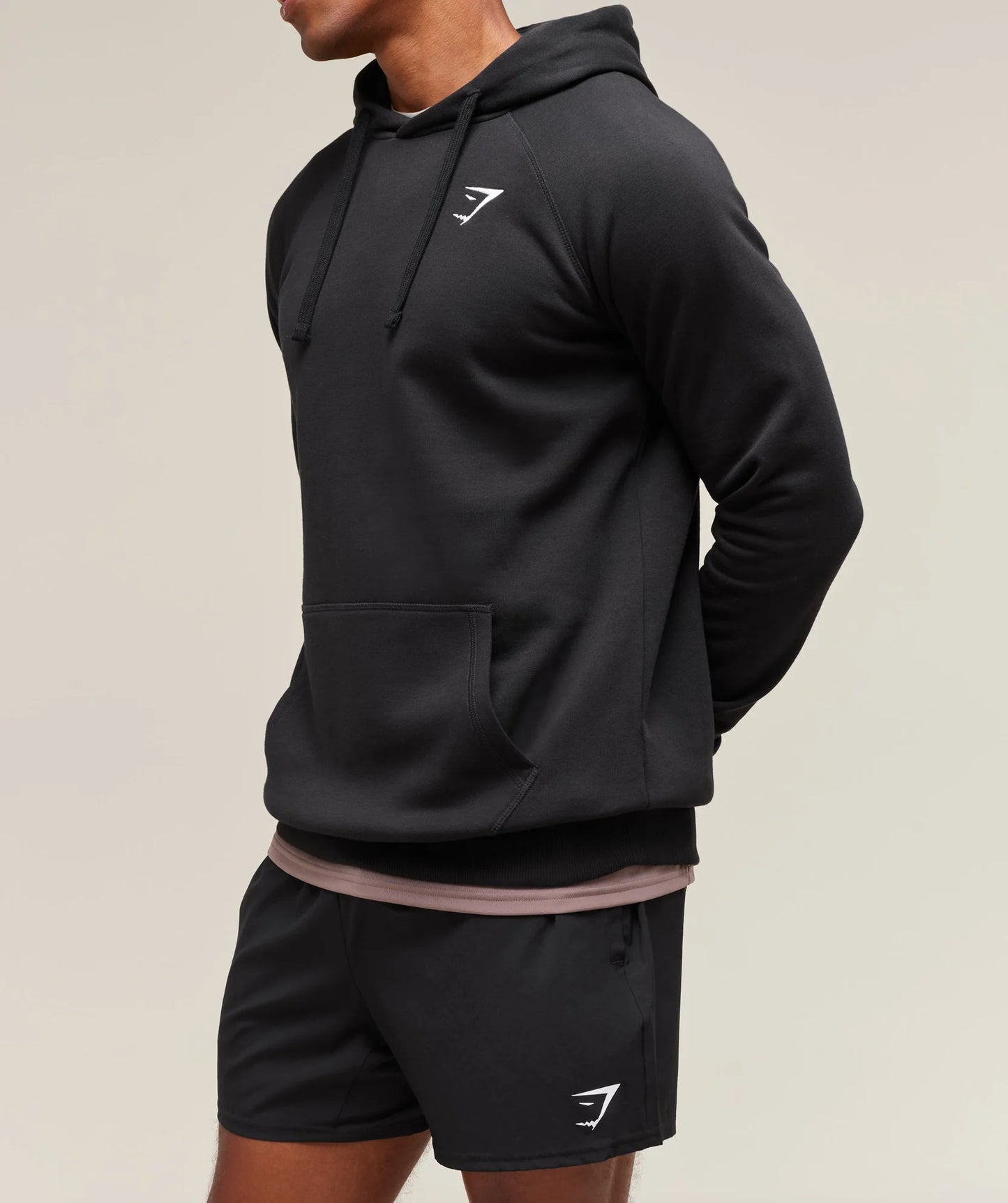 Hoodie Bordada - Negra