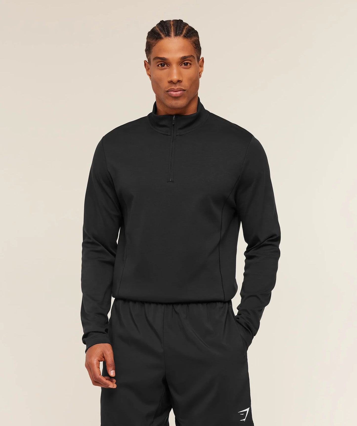 Hoodie Duty 1/4 Zip - Negro