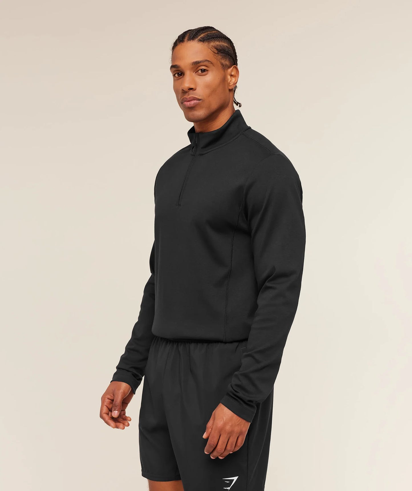 Hoodie Duty 1/4 Zip - Negro