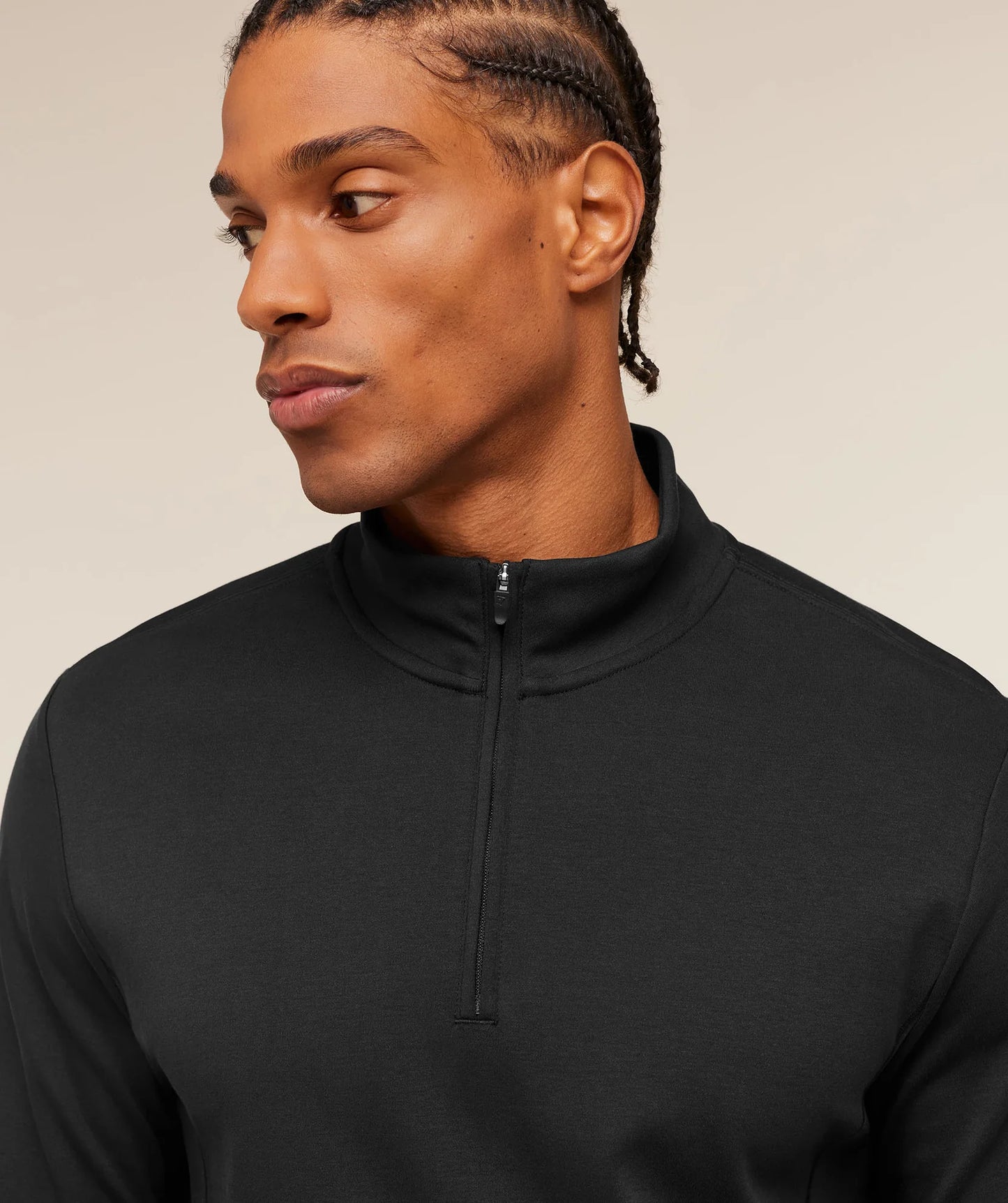 Hoodie Duty 1/4 Zip - Negro