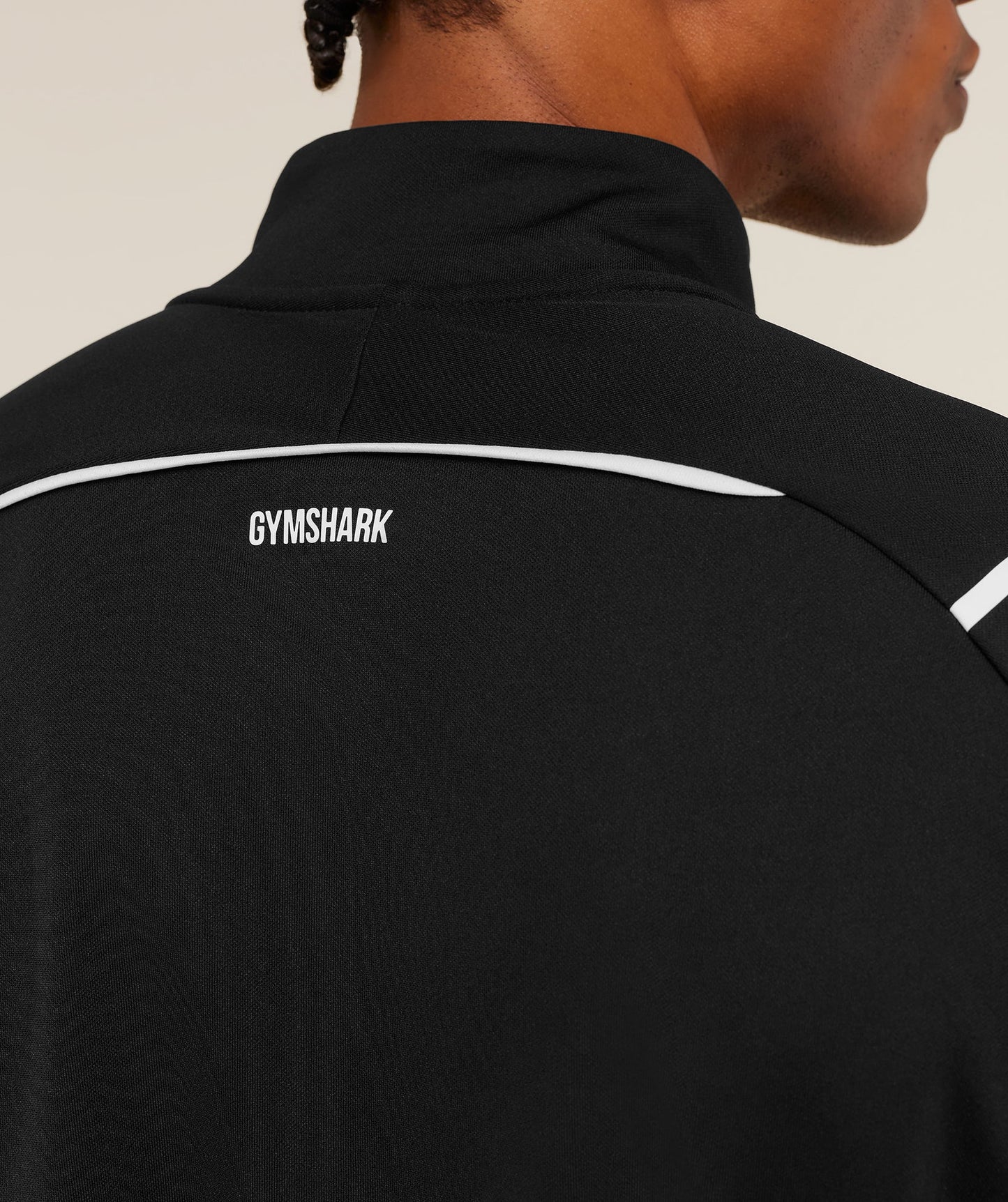 Hoodie 1/4 Zip - Negro