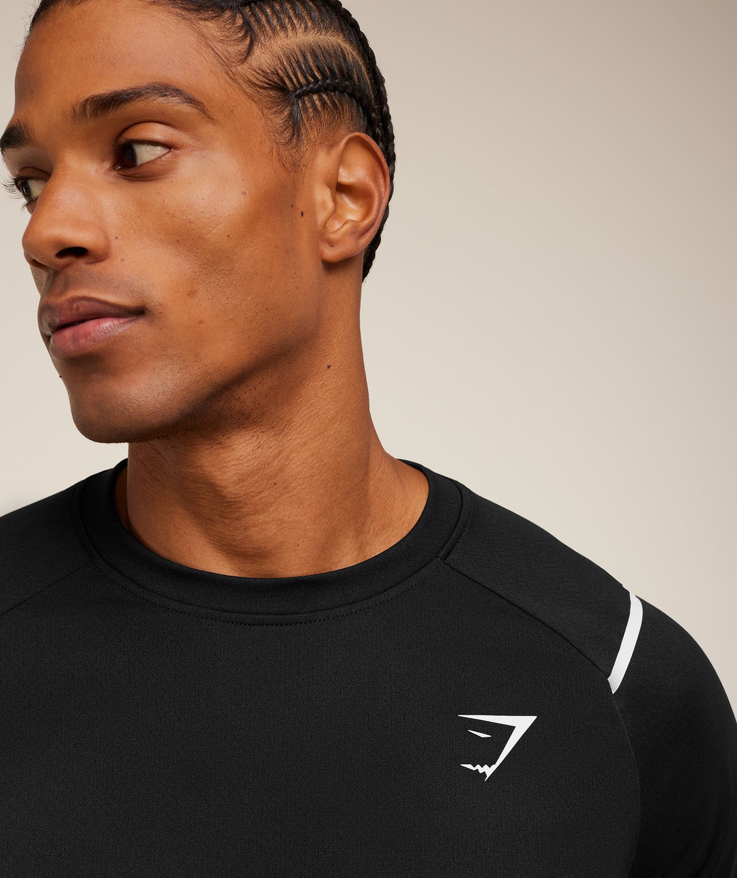 Playera Arrival Contrast - Negra