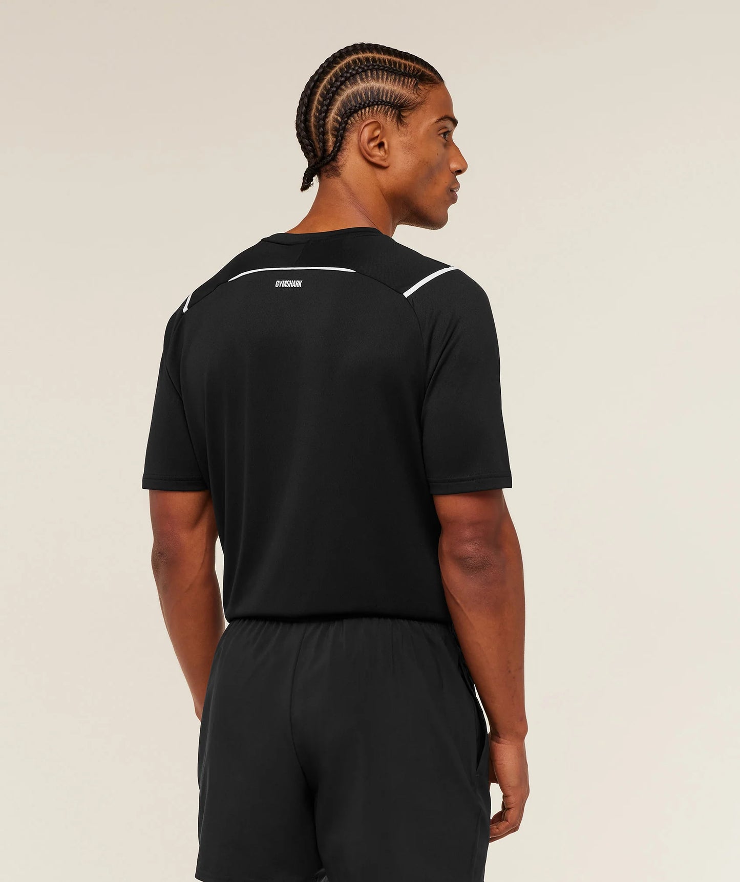 Playera Arrival Contrast - Negra
