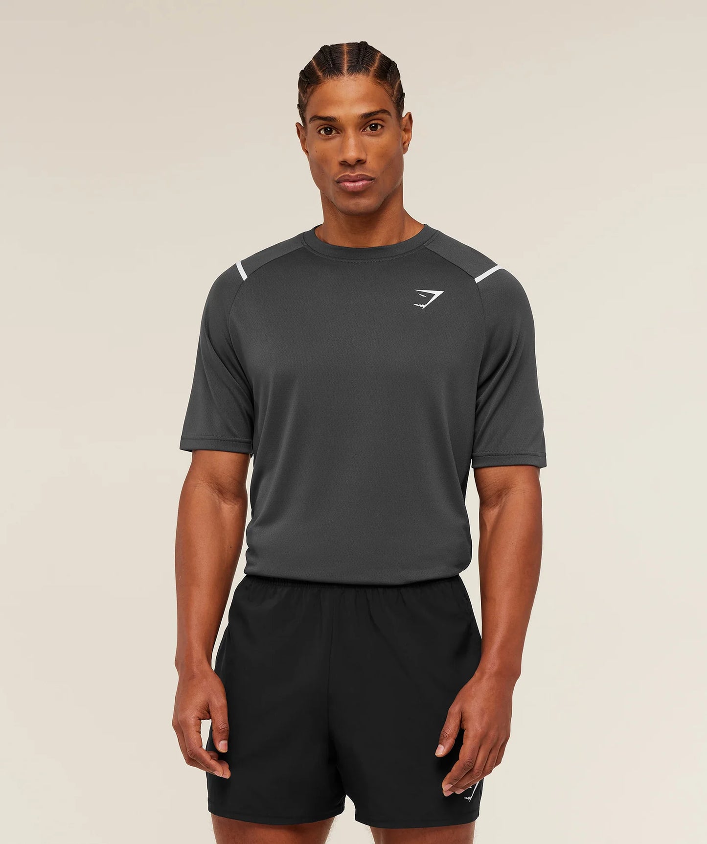 Playera Arrival Contrast - Gris/Negro