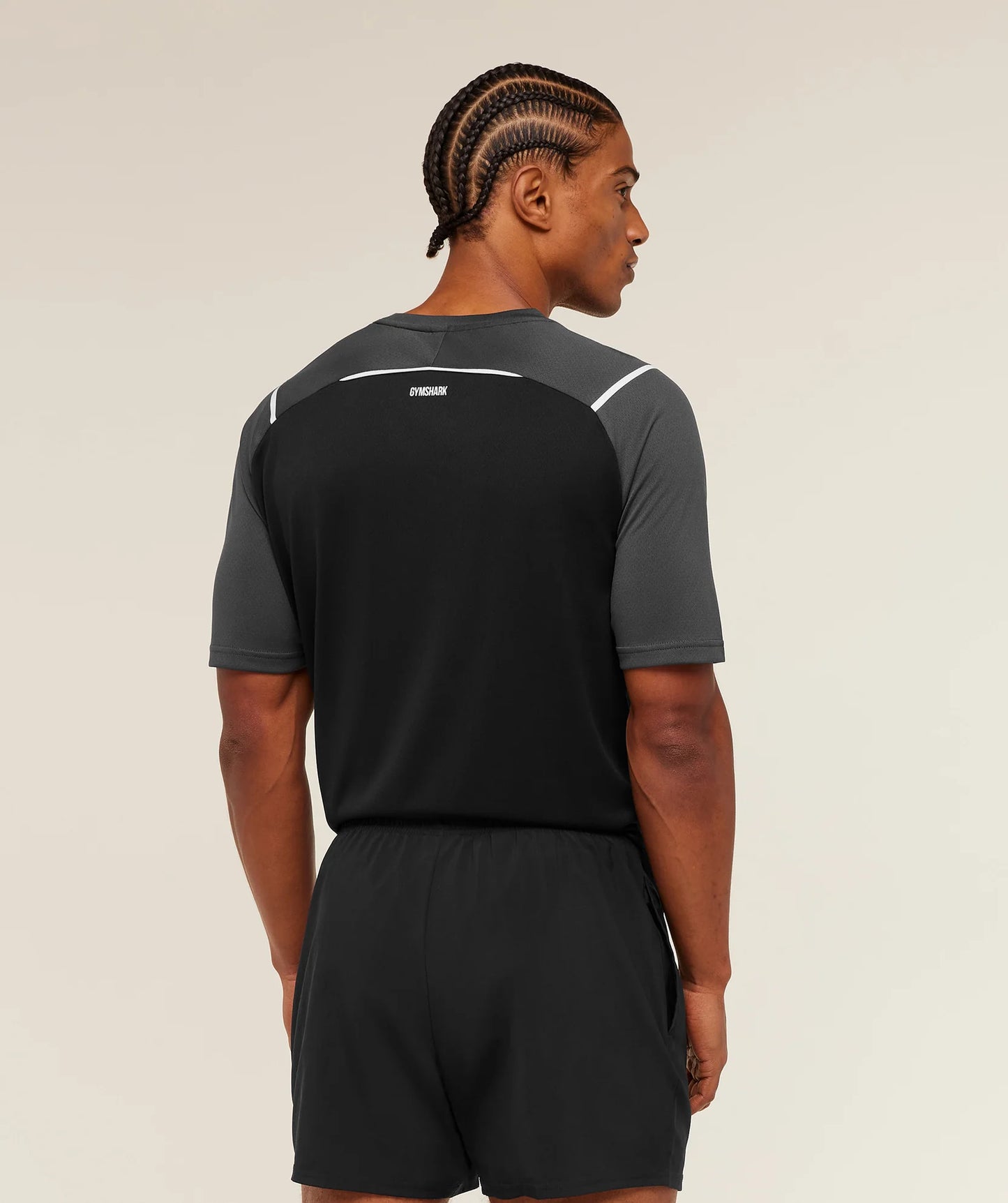 Playera Arrival Contrast - Gris/Negro