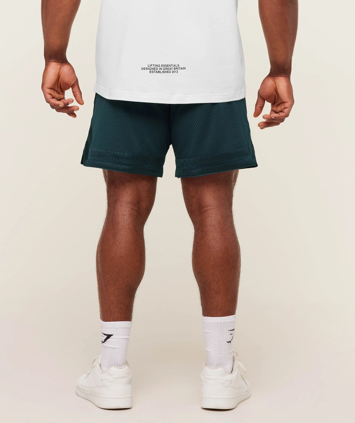 Short Malla Campus - Azul Fuerte