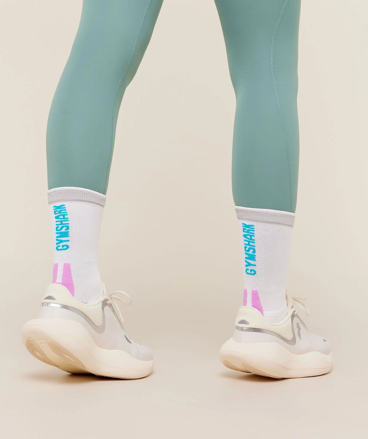 Calcetas Elite x1 - Blancas/Azul