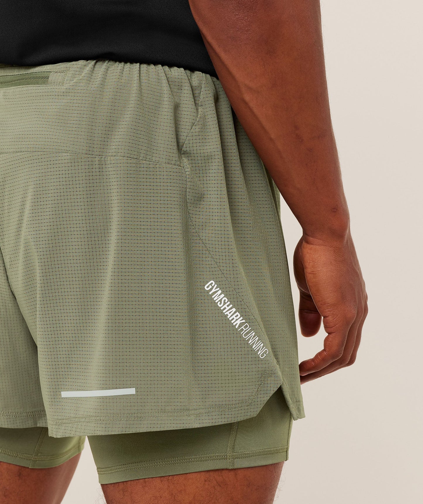 Short Running 2 en 1 - Verde