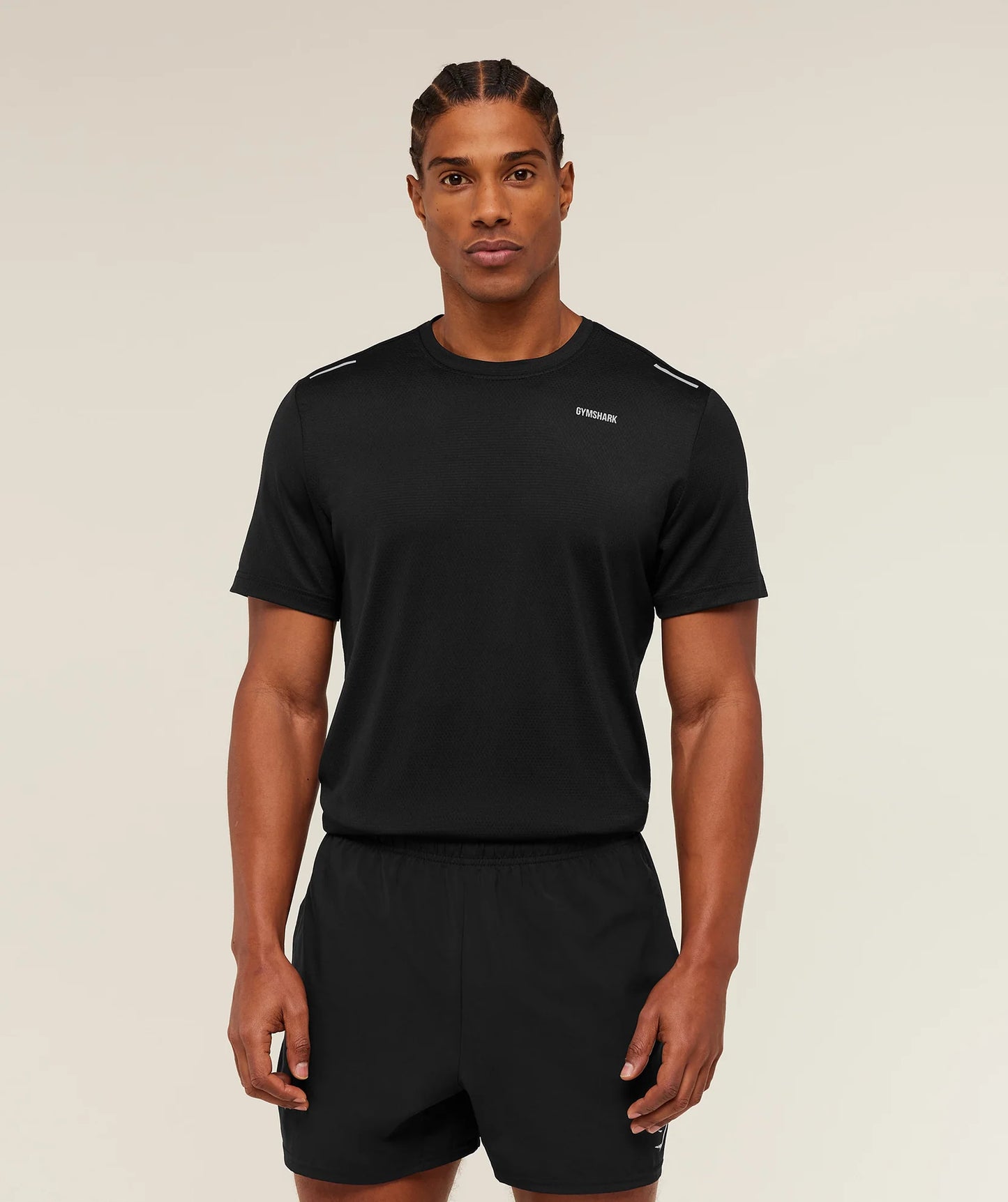Playera Built - Negra
